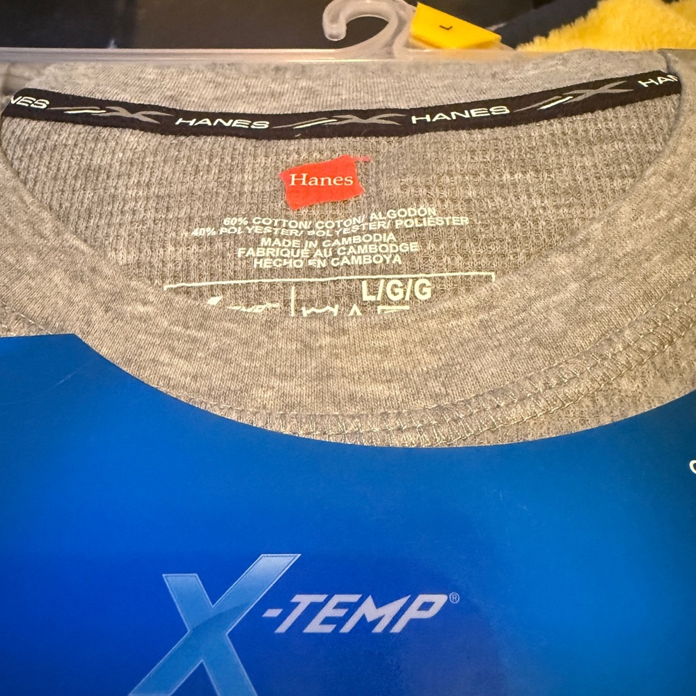 Thermal top and comfort fleece pants set - Large